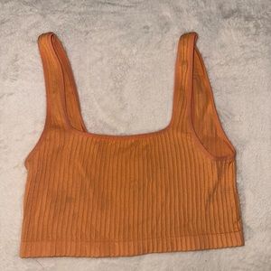 Orange Crop Top